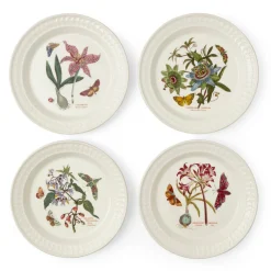Portmeirion Botanic Garden Papilio set of 4 Dinner Plates New