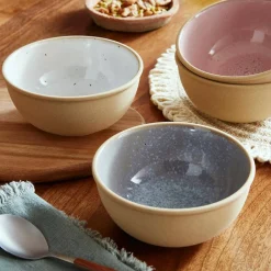 Portmeirion Minerals Set of 4 Medium Bowls, Aquamarine Best