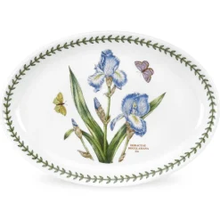 Portmeirion Botanic Garden Oval Platter 11 Inch Set of 6 Hot