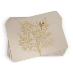 Pimpernel Sara Miller Chelsea Placemats Set, Lt Grey Sale