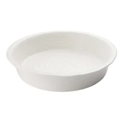 Portmeirion Sophie Conran Round Pie Dish, White Outlet