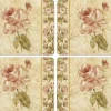 Pimpernel Antique Rose Set of 4 Placemats Fashion