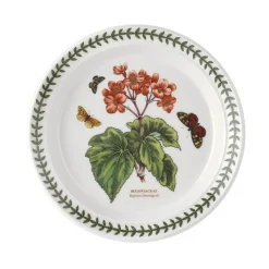 Portmeirion Botanic Garden Begonia Plate Set, 20cm Fashion