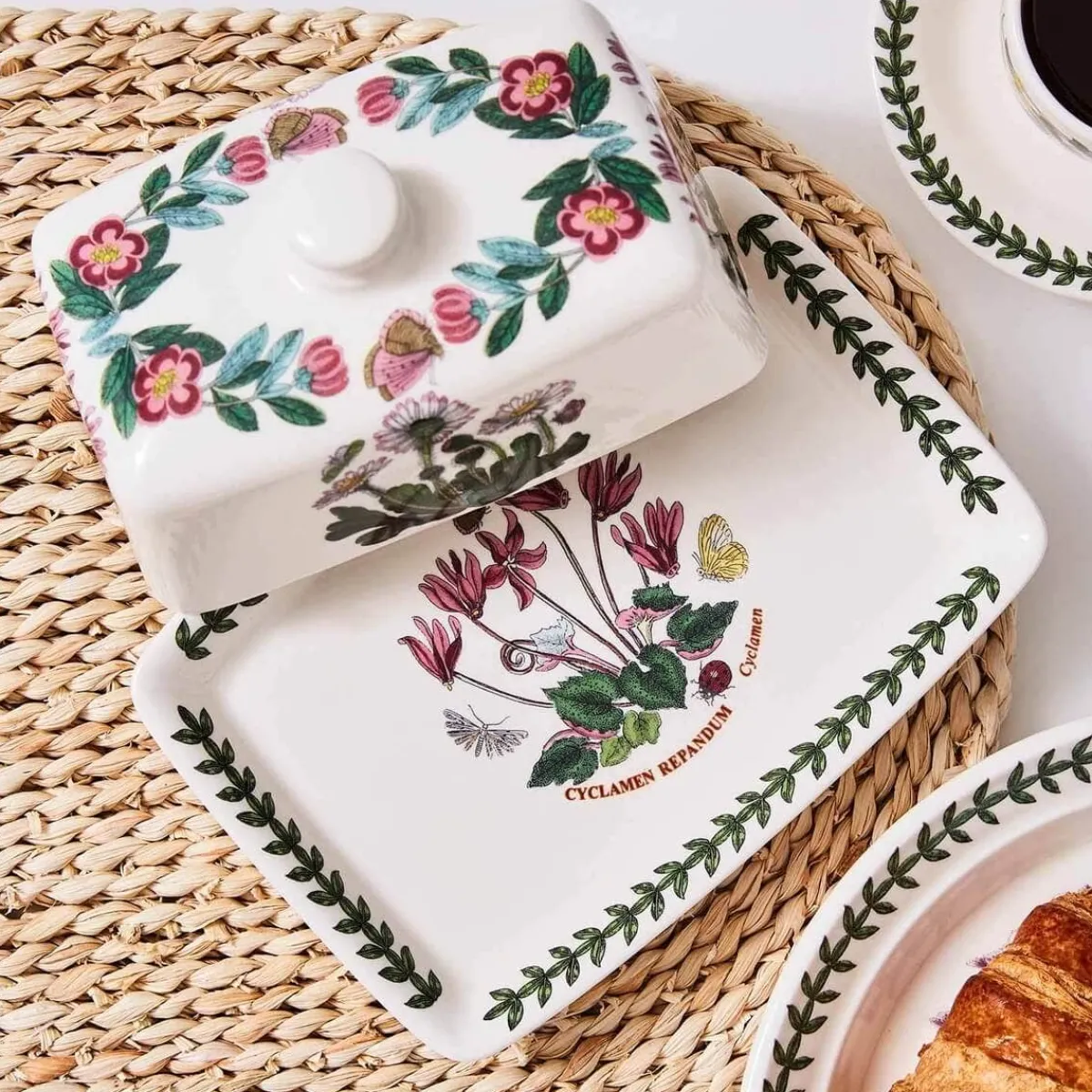 Portmeirion Botanic Garden Butter Dish with Lid Online