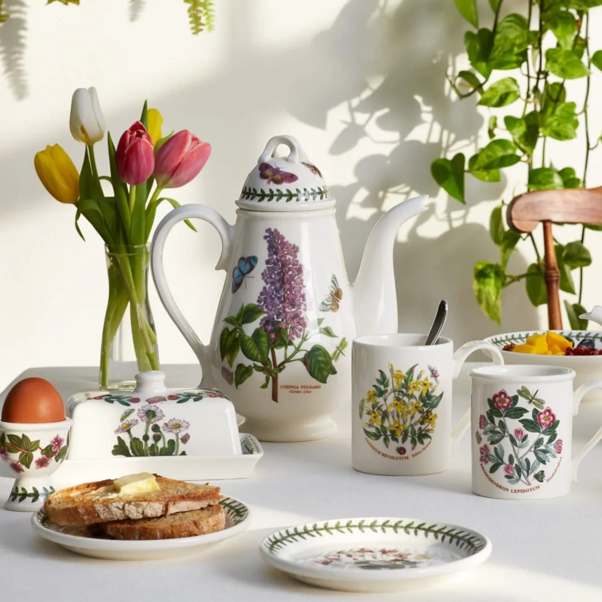 Portmeirion Botanic Garden Butter Dish with Lid Online