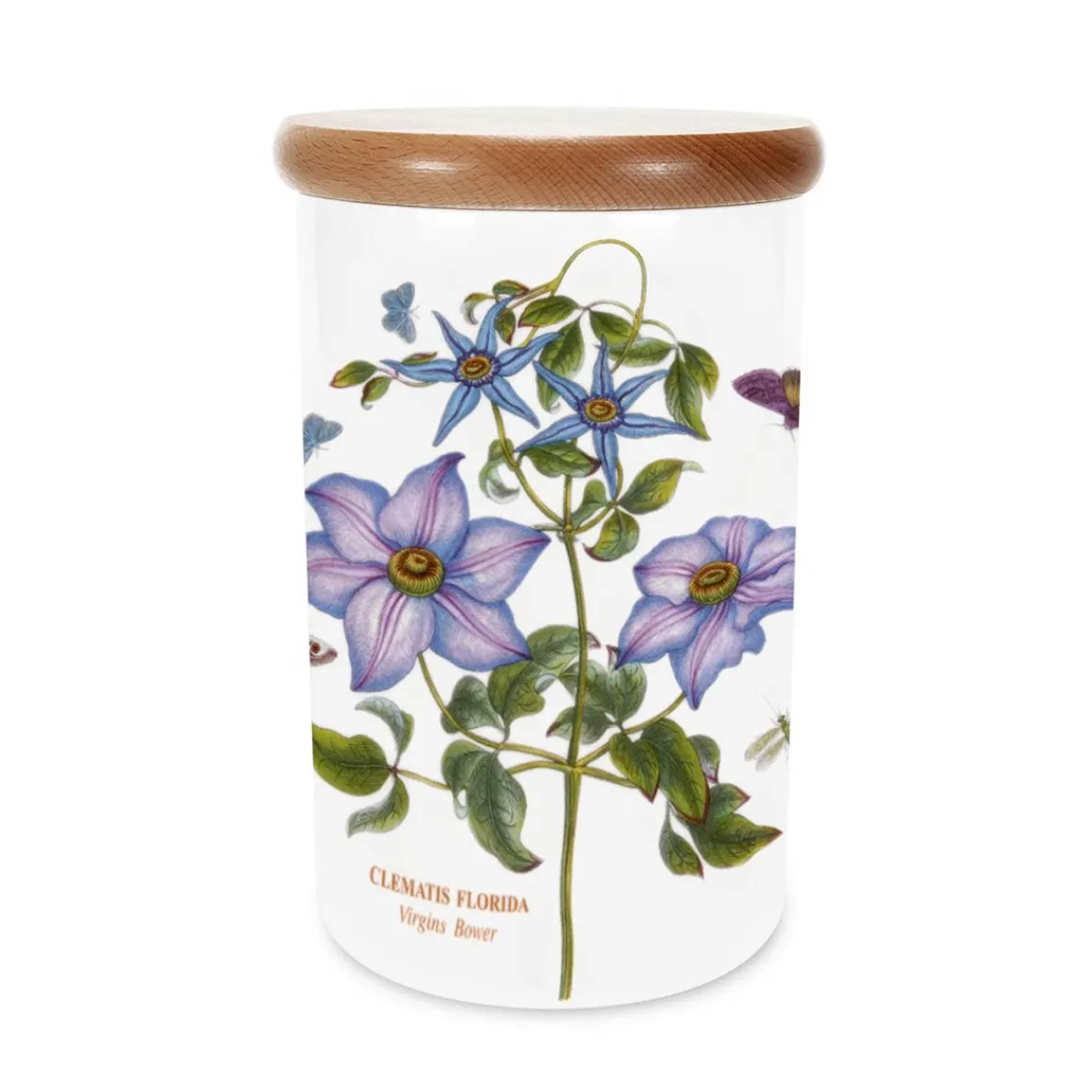 Portmeirion Botanic Garden Clematis Storage Jar, 20cm Online
