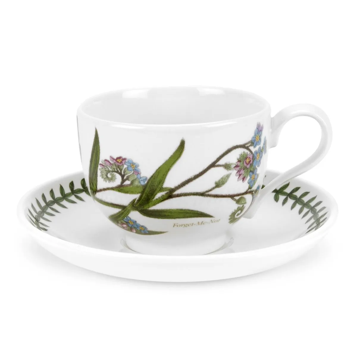 Portmeirion Botanic Garden Forget Me Not Teacup & Saucer Outlet