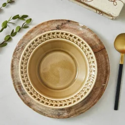 Portmeirion Botanic Garden Harmony 4 Cereal Bowls, Moss Clearance