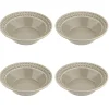 Portmeirion Botanic Garden Harmony 4 Cereal Bowls, Stone Fashion