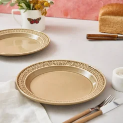 Portmeirion Botanic Garden Harmony Dinner Plate, Moss Hot