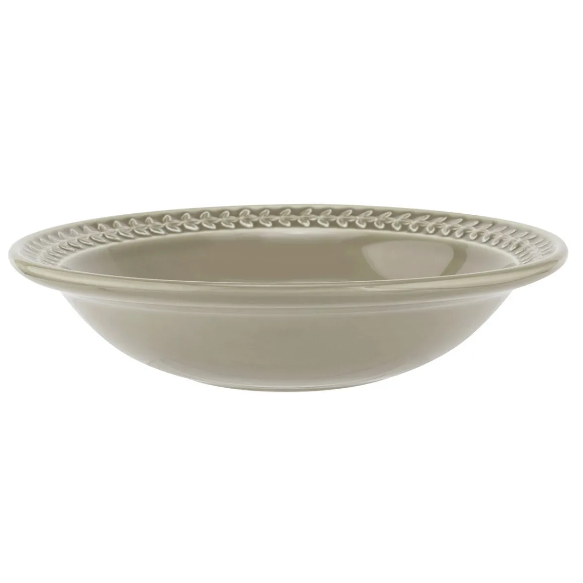 Portmeirion Botanic Garden Harmony 4 Pasta Bowls, Stone Outlet