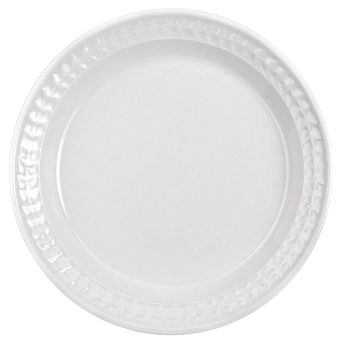 Portmeirion Botanic Garden Harmony Set of 4 Plates, White Outlet