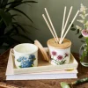 Botanic Garden Hydrangea Ceramic Candle Outlet