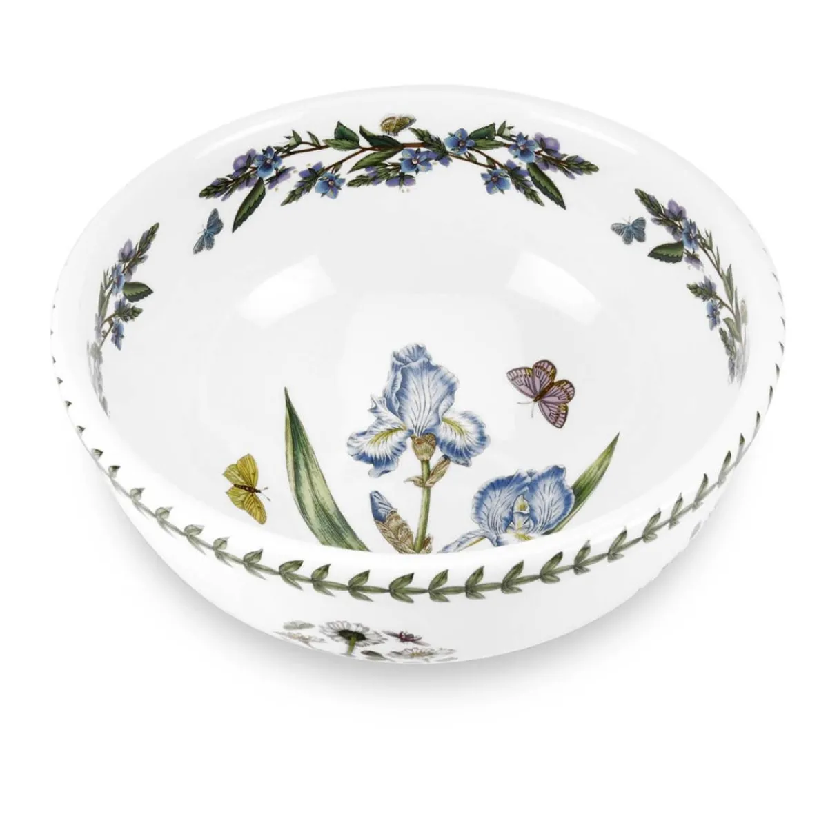 Portmeirion Botanic Garden Iris Salad Bowl, 23cm Discount