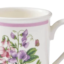 Portmeirion Botanic Garden Meadow Breakfast Mug, Sweet Pea Discount