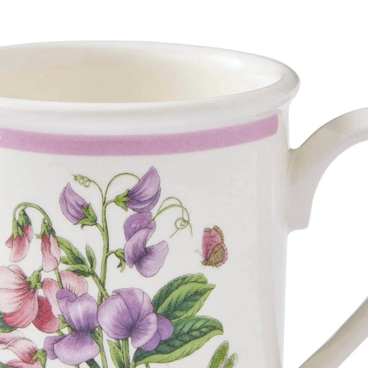 Portmeirion Botanic Garden Meadow Breakfast Mug, Sweet Pea Discount