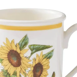 Portmeirion Botanic Garden Meadow Breakfast Mug, Sunflower Outlet