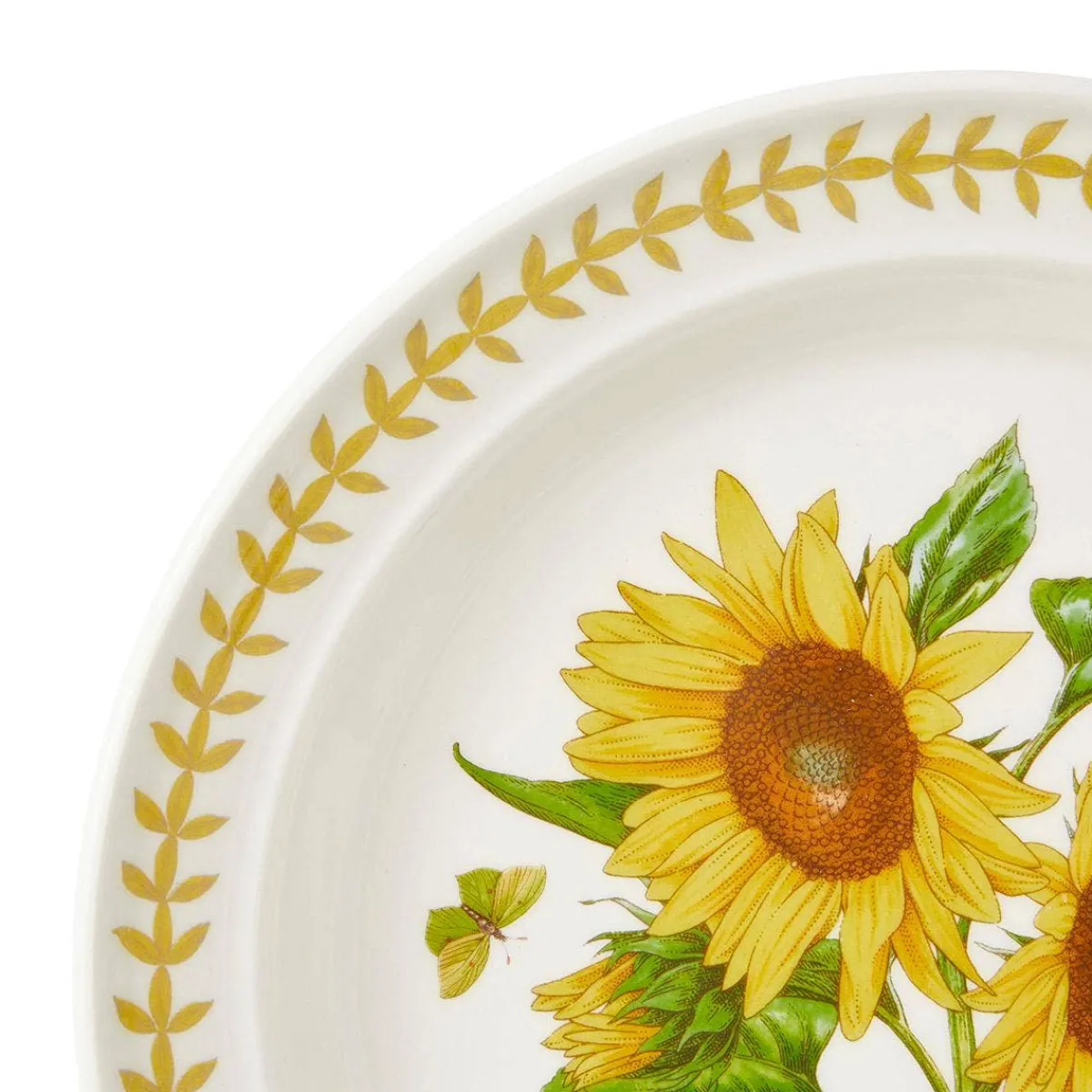 Portmeirion Botanic Garden Meadow Dinner Plate, Sunflower Discount
