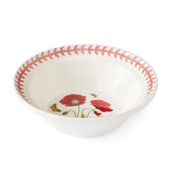 Portmeirion Botanic Garden Meadow Oatmeal Bowl, Poppy Sale