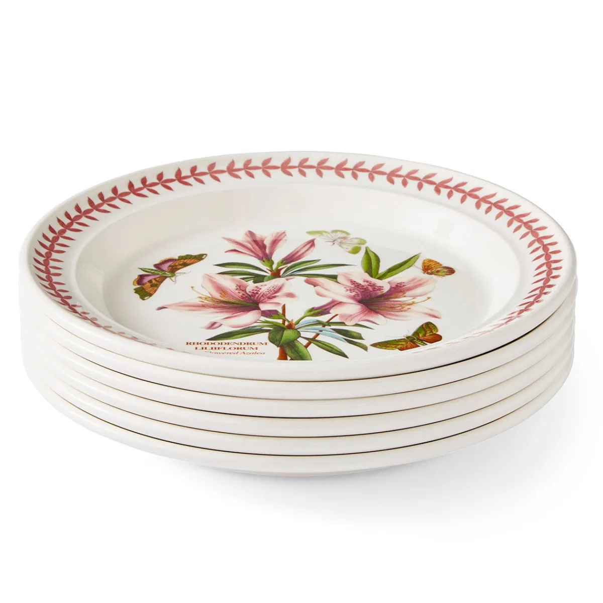 Portmeirion Botanic Garden Meadow Set of 6 Dinner Plates, Assorted Sale