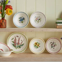 Portmeirion Botanic Garden Meadow Set of 6 Oatmeal Bowls, Assorted Outlet