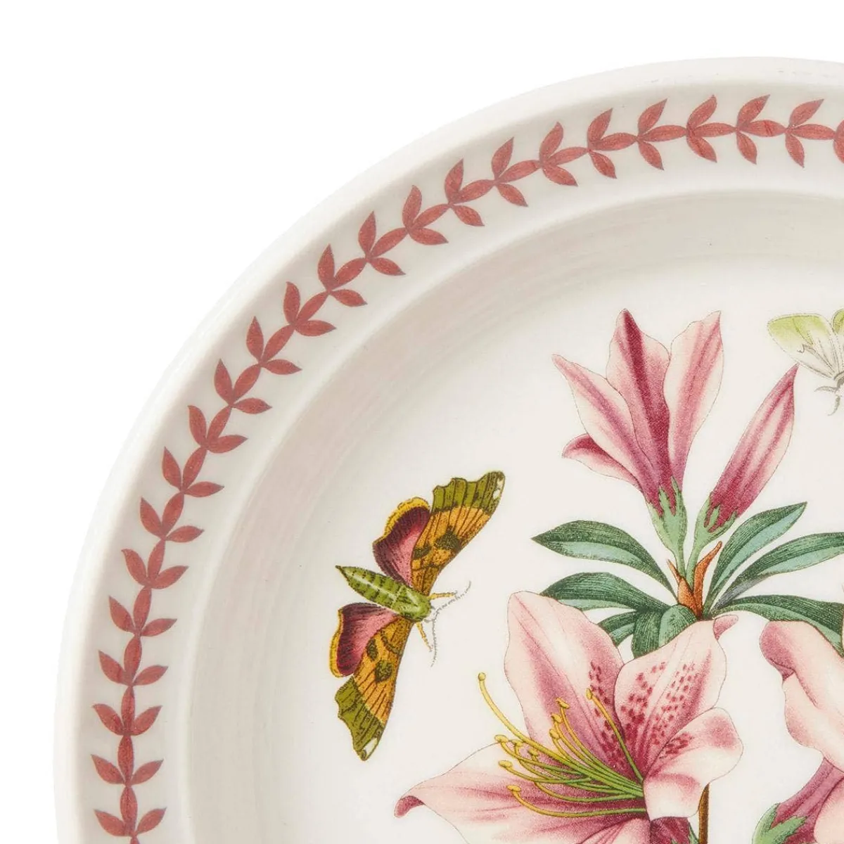 Portmeirion Botanic Garden Meadow Set of 6 Small Dinner Plates, Assorted Fashion