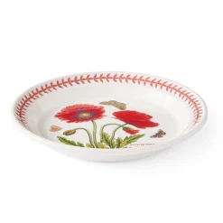 Portmeirion Botanic Garden Meadow Side Plate, Poppy Hot