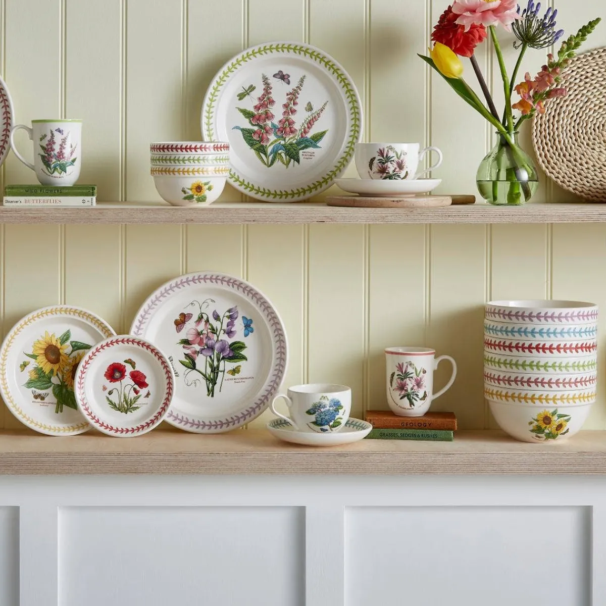 Portmeirion Botanic Garden Meadow Small Dinner Plate, Azalea Outlet