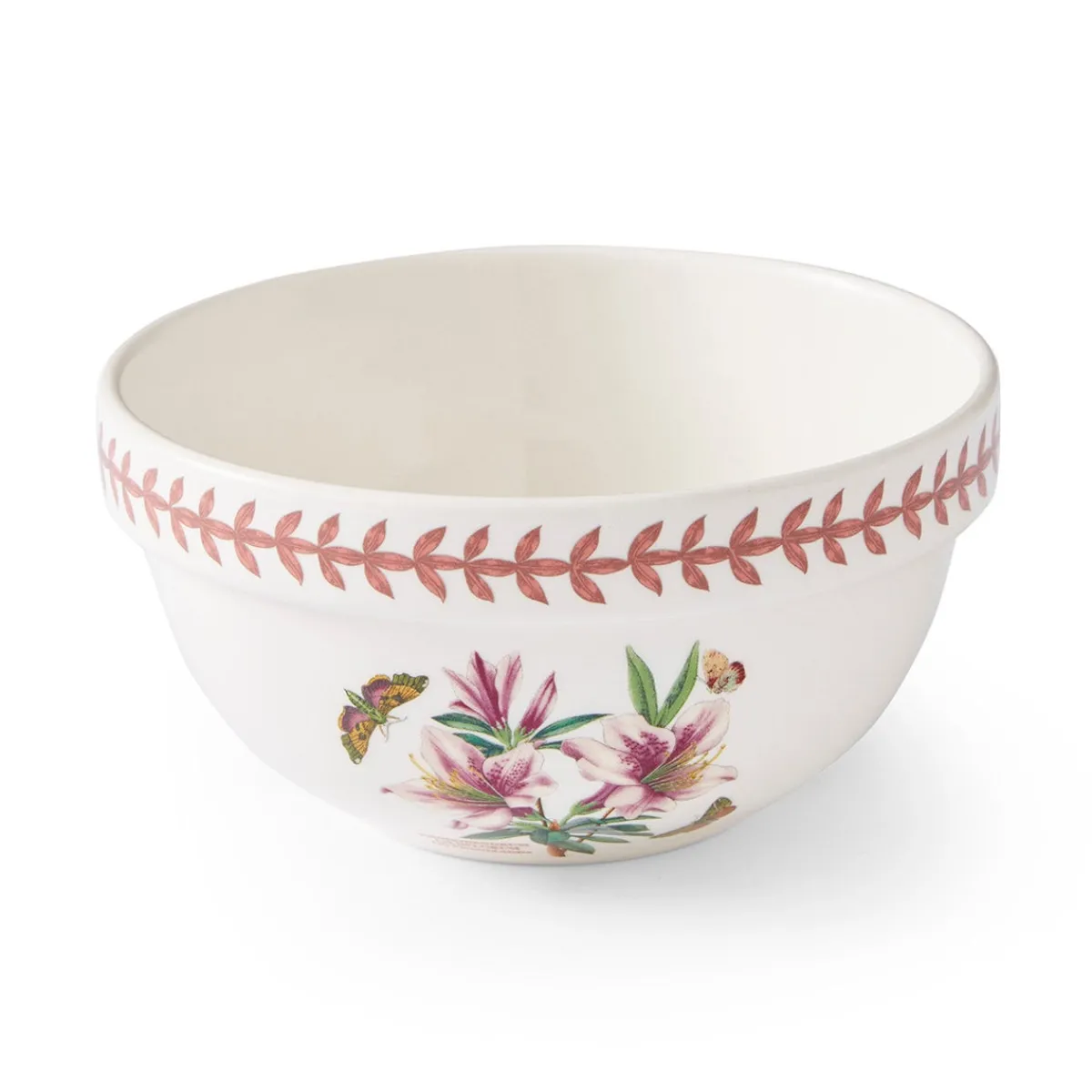 Portmeirion Botanic Garden Meadow 5.5" Stacking Bowl, Azalea Hot