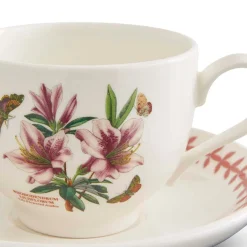 Portmeirion Botanic Garden Meadow Teacup & Saucer, Azalea Online