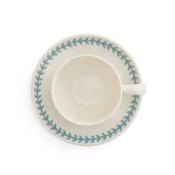 Portmeirion Botanic Garden Meadow Teacup & Saucer, Hydrangea New