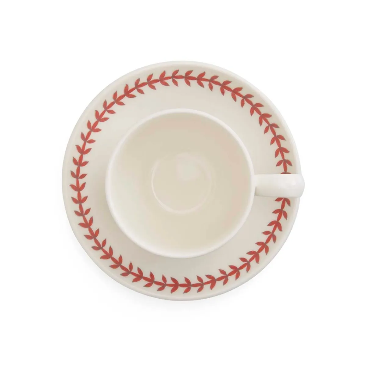 Portmeirion Botanic Garden Meadow Teacup & Saucer, Poppy Sale