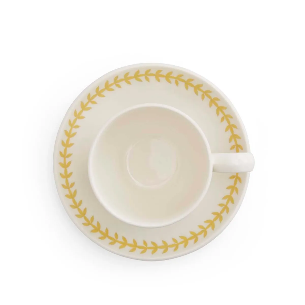 Portmeirion Botanic Garden Meadow Teacup & Saucer, Sunflower Clearance