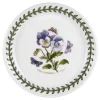 Portmeirion Botanic Garden Pansy Bread Plate, 13cm New