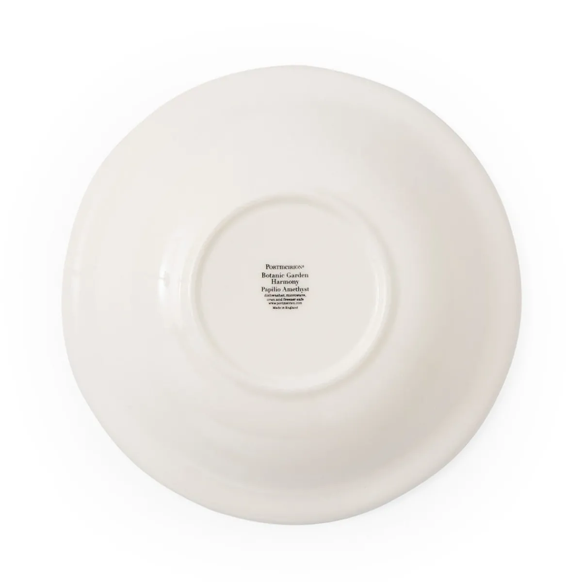 Portmeirion Botanic Garden Papilio Amethyst Pasta Bowl Clearance