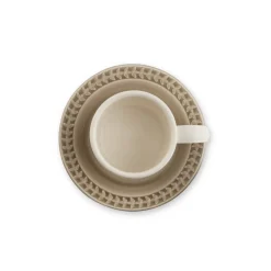 Portmeirion Botanic Garden Papilio Cup & Saucer, Stone Hot