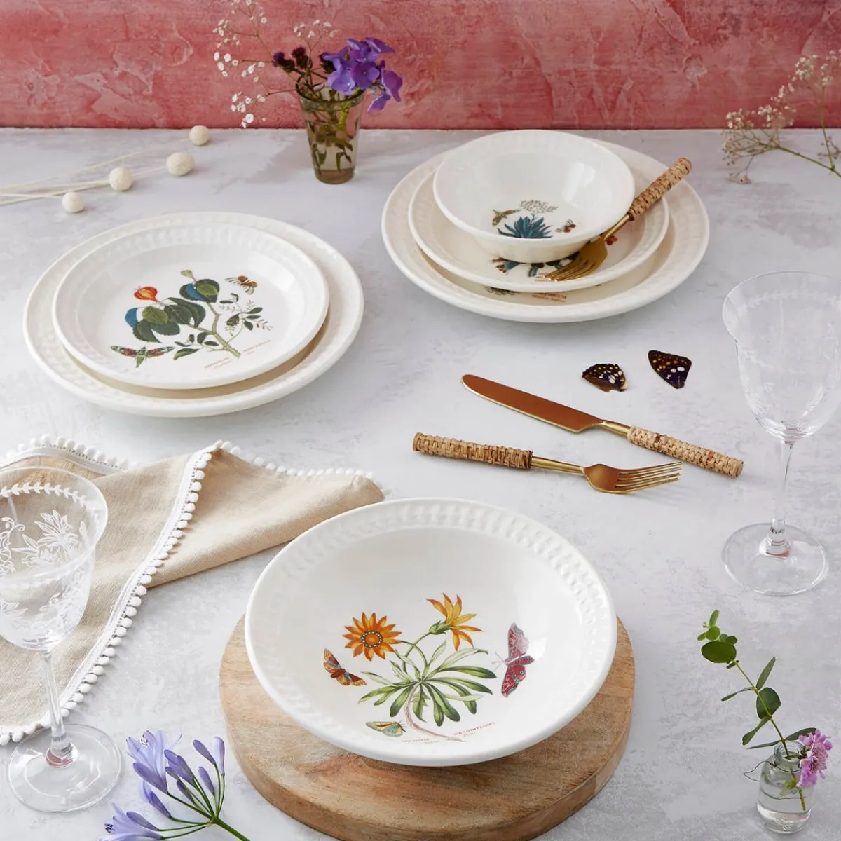 Portmeirion Botanic Garden Papilio Opal Pasta Bowl Discount