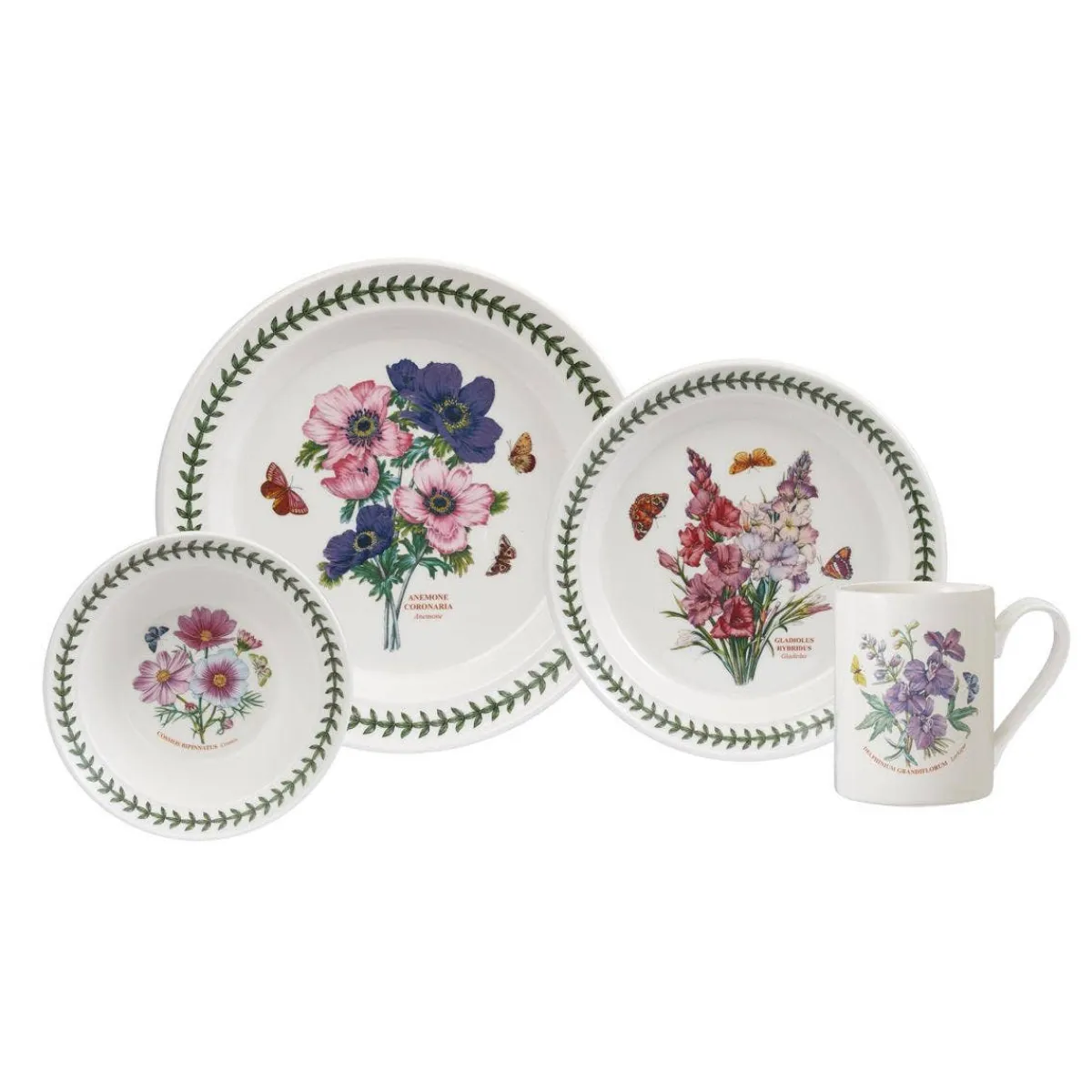 Portmeirion Botanic Garden 4 Piece Dining Set Fashion