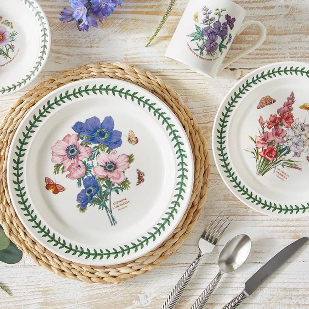 Portmeirion Botanic Garden 4 Piece Dining Set Fashion