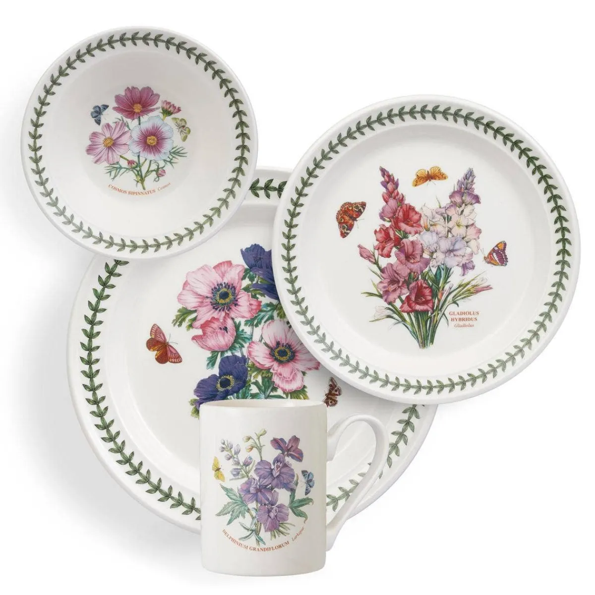 Portmeirion Botanic Garden 4 Piece Dining Set Fashion