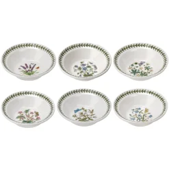 Portmeirion Botanic Garden Set of 6 Cereal Bowls Hot