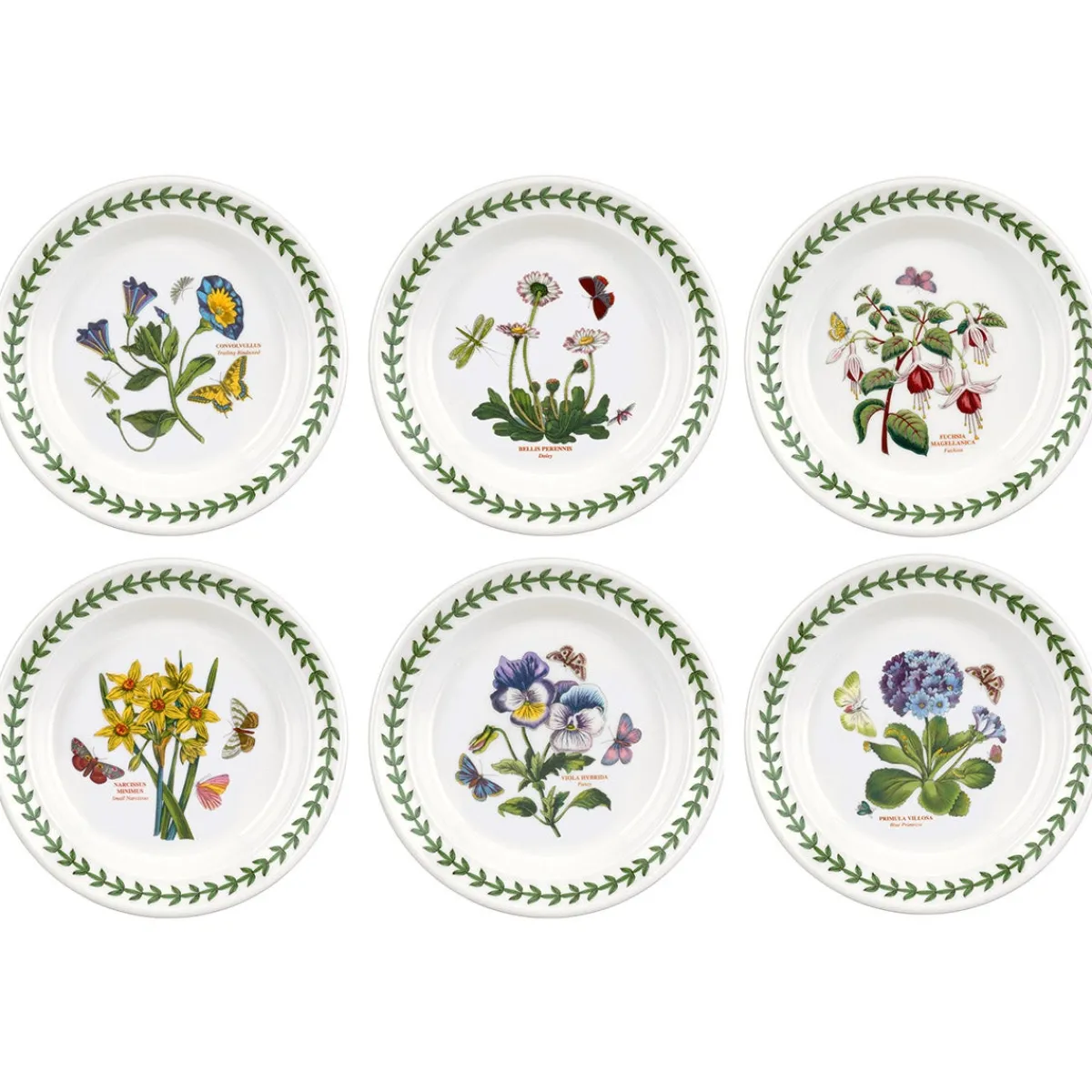 Portmeirion Botanic Garden Set of 6 Side Plates Discount