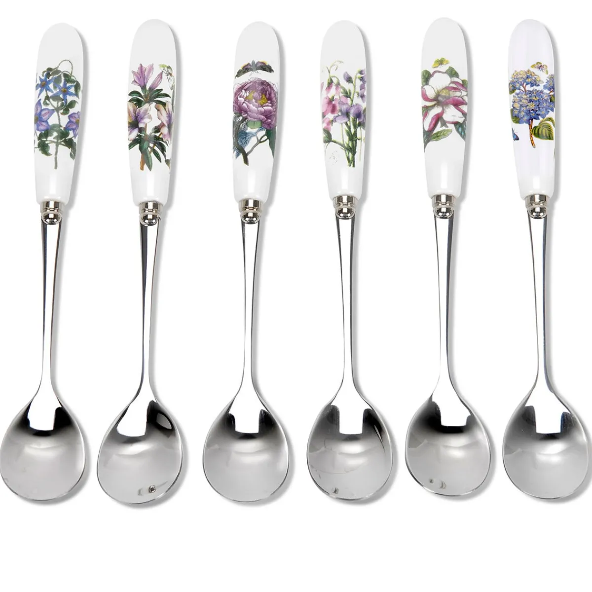 Portmeirion Botanic Garden Set of 6 Teaspoons Sale