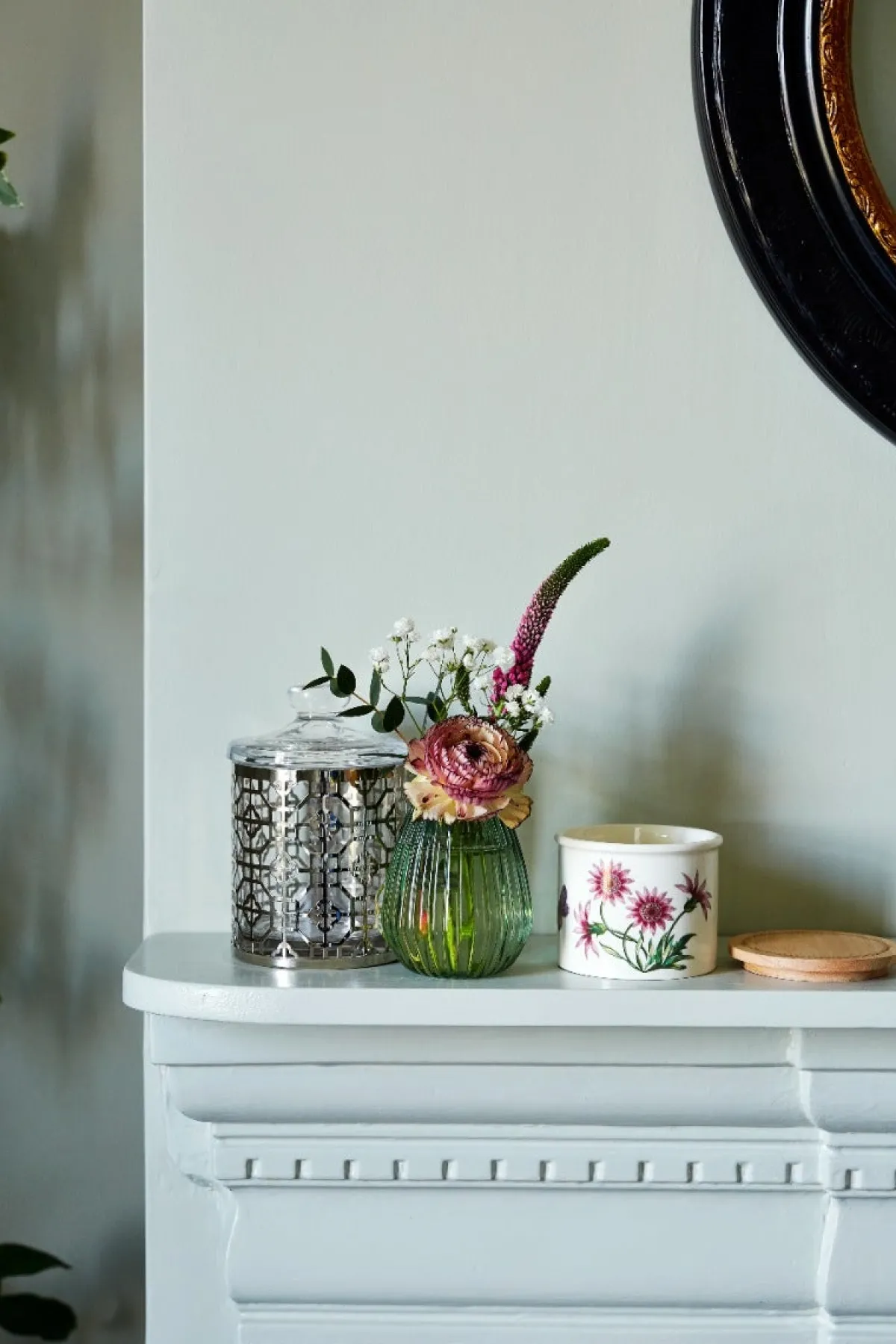 Botanic Garden Treasure Flower Ceramic Candle Hot