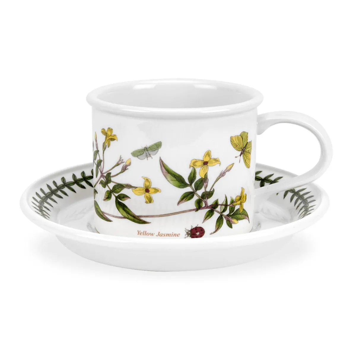 Portmeirion Botanic Garden Yellow Jasmine Teacup & Saucer Best