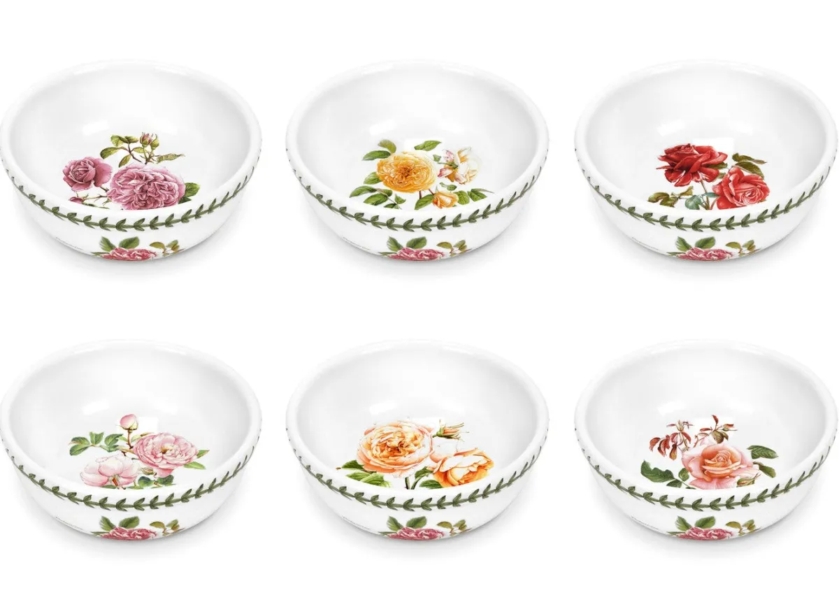 Portmeirion Botanic Roses Set of 6 Bowls, 13cm Sale