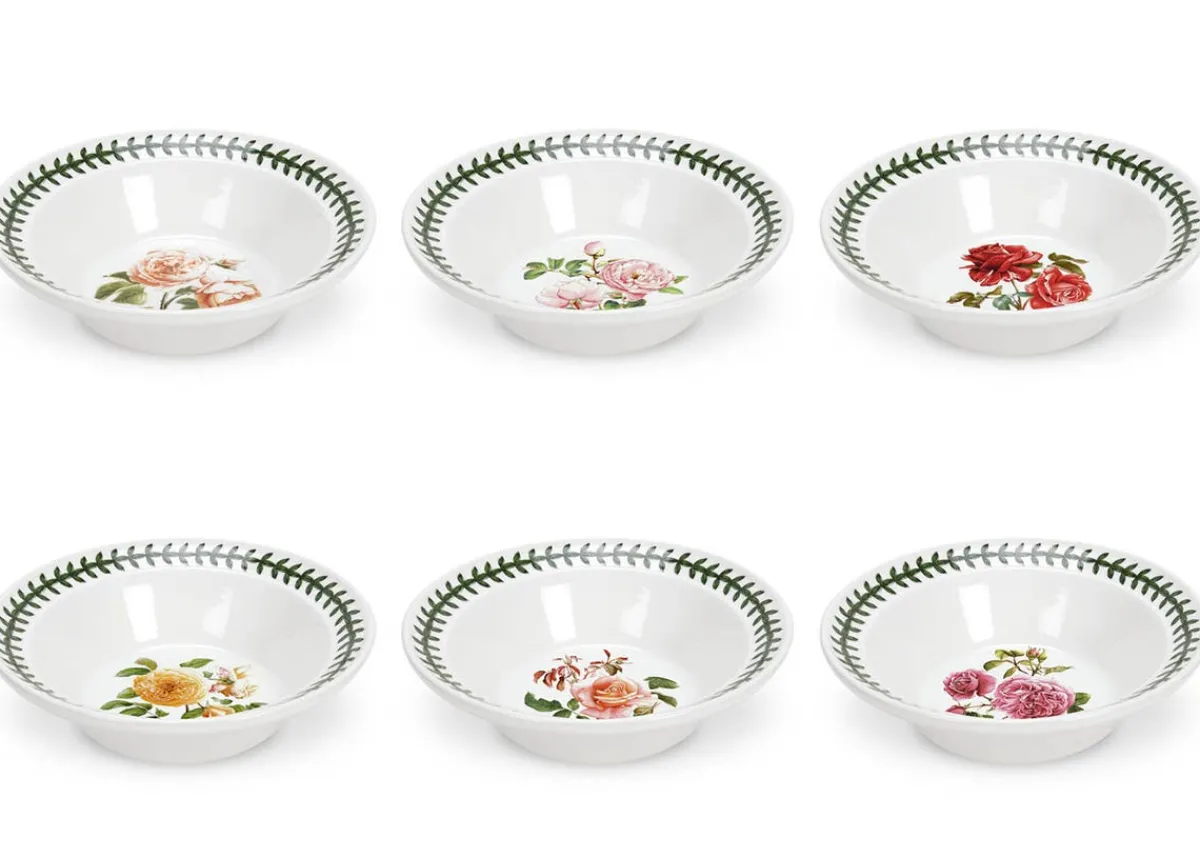 Portmeirion Botanic Roses Set of 6 Cereal Bowls Outlet