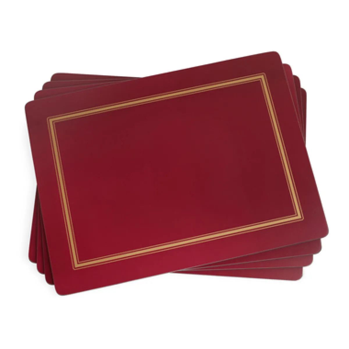 Pimpernel Classic Burgundy Set of 4 Placemats Fashion