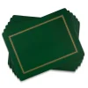 Pimpernel Classic Emerald Set of 6 Placemats New