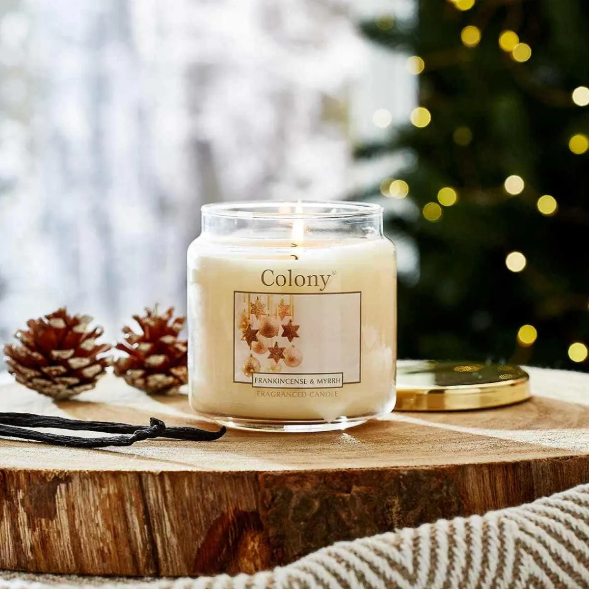 Colony Frankincense & Myrrh Medium Candle Hot